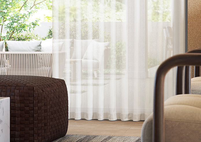 Tanami Voile, Glacier Grey - Made to Measure Curtains - Image 5